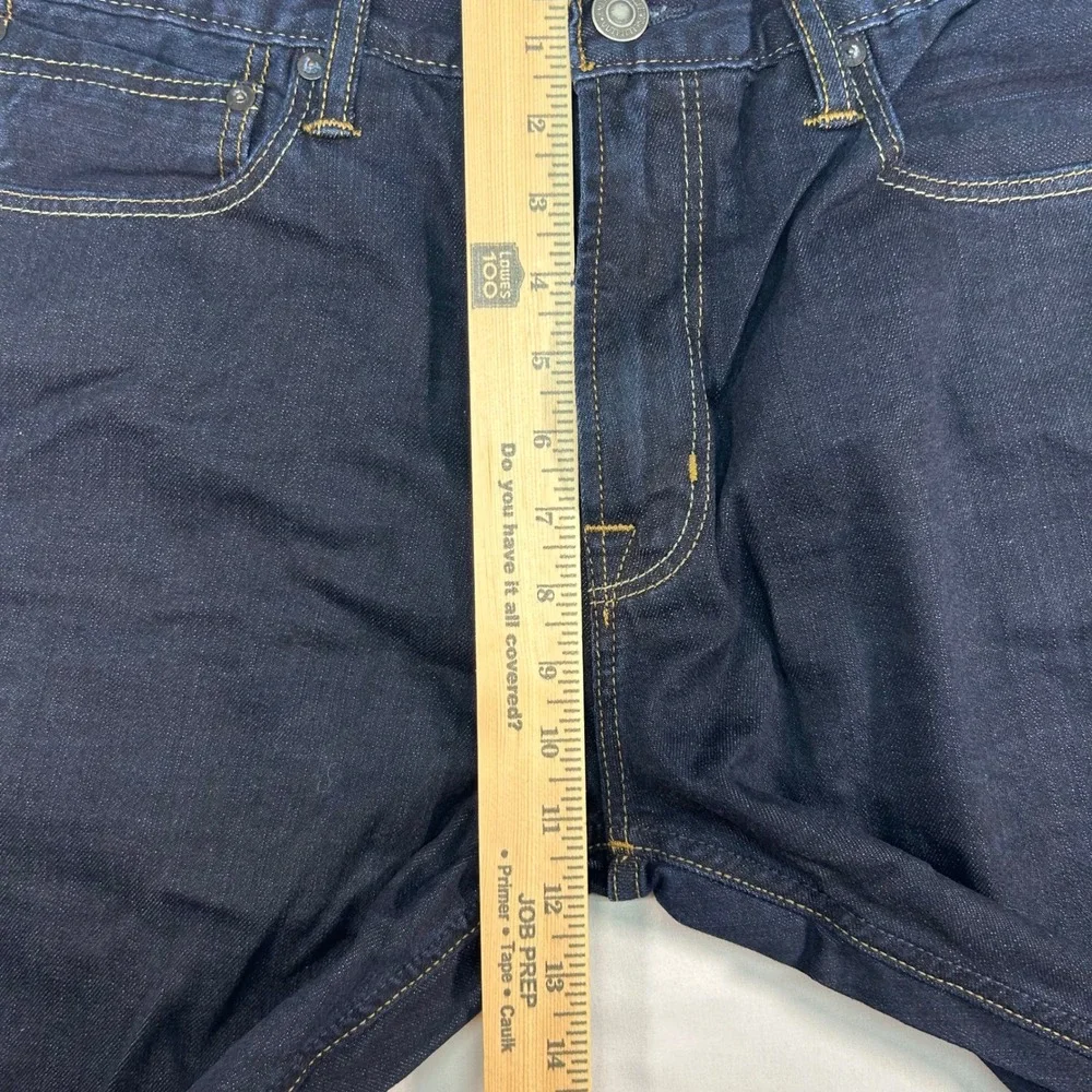 American Eagle Outfitters Slim Straight Dark Wash Jeans Mens 36x34 Stretch Denim